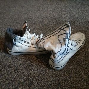 True Religion high top sneaker